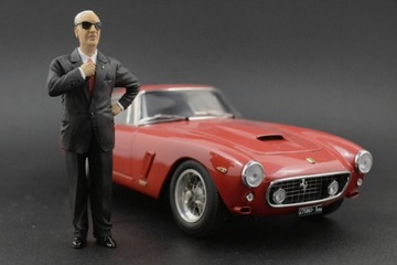 Enzo Ferrari Figurka 1:18 HotWheels 250 California