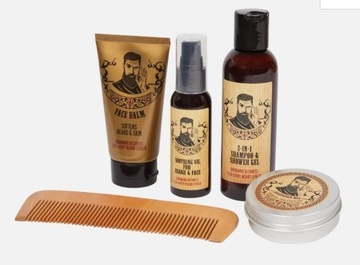 Zestaw kosmetyków do pielęgnacji brody prezent MEN