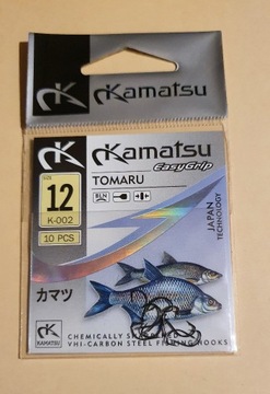 Haczyk KAMATSU TOMARU E GRIP K-002 rozm.12 10szt