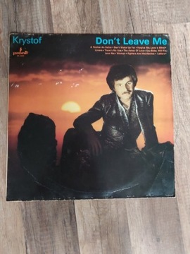 Krystof "Don't Leave Me" winyl.