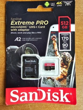 ScanDisk Extreme PRO 512GB