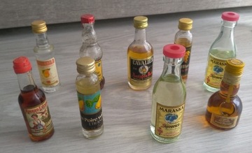 Miniaturki buteleczki kolekcjonerskie