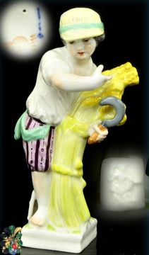 KPM zodiak Panna figurka sygnowana 11 cm