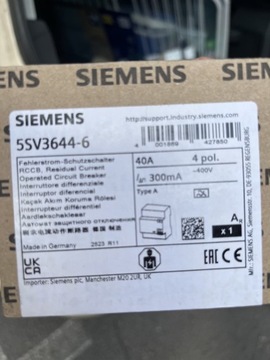 Różnicówka trój - fazowa Siemens 