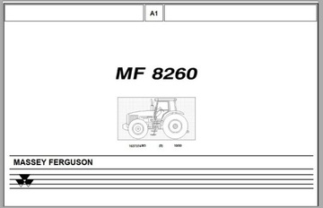 Katalog części Massey Ferguson MF 8260