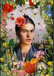 Frida Kahlo - naklejka na ścianę, meble itp