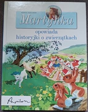 Martynka opowiada historyjki o zwierzątkach.