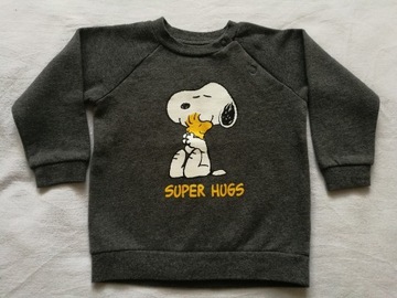 Bluza dziecięca C&A r. 80 Snoopy