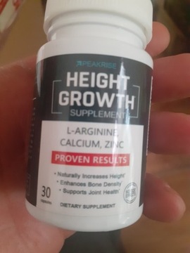 Height growth hormon wzrostu naturalny wzięte 3tab