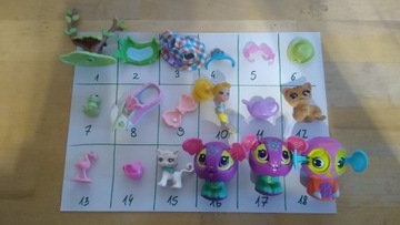 Littlest Pet shop LPS dodatki akcesoria