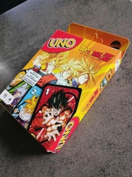 UNO Dragon Ball Z songo Dragonball karty prezent 