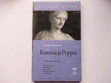 Wielkie Opery Koronacja Poppei DVD plus CD