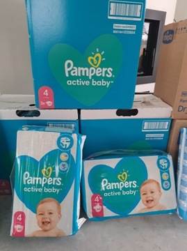 Pieluszki Pampers Active Baby 4, 9-14kg, 49 szt