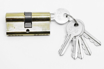 Wkładka do zamka patentowego 25 x 25 5 kluczy