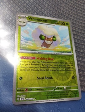 Whimsicott reverse Holo - Temporal Forces TEF