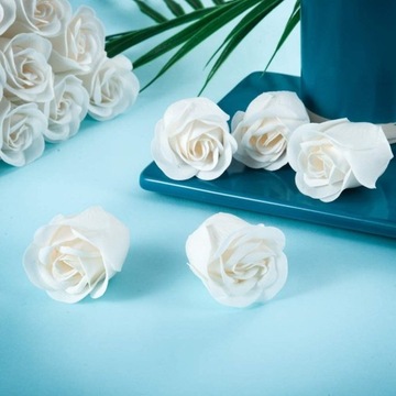 Mydło-kwiat róży, pachnące, roślinne olejki 10 szt