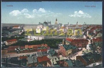 LUBLIN  Widok ogólny Poniatowski