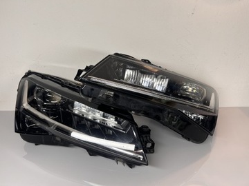 Reflektor Skoda Superb III Lift lewa prawa full le