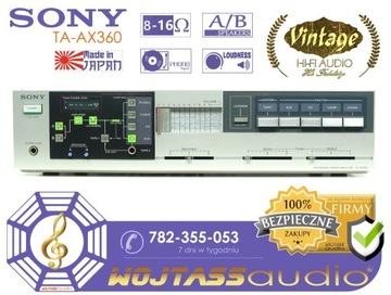 Wzmacniacz Sony TA-AX360 Loudness VINTAGE 1987r 