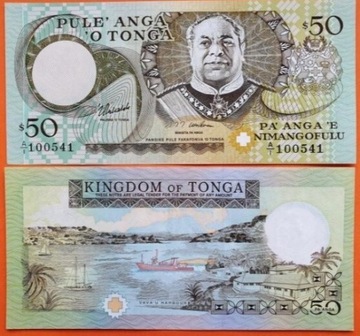 Tonga, 50 paanga  1995 UNC