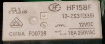 Przekaźnik HF158F-12 ZS3T 12VDC 16A 250VAC 8PIN