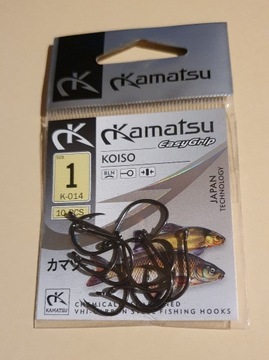 Haczyk KAMATSU KOISO E GRIP K-014 rozm.1 10szt