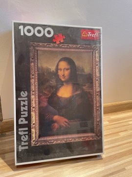 Nowe Puzzle Trefl 1000 Mona Lisa