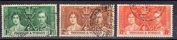 Kolonie ang. Trinidad & Tobago 1937  