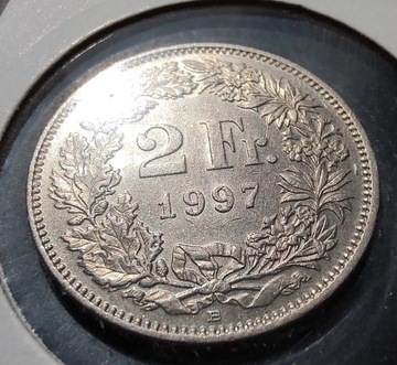 2 franki szwajcarskie 1997