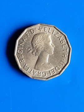 3 pensy 1967 Wielka Brytania