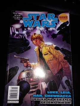 Star wars komiks luke,leia, han, chewbacca