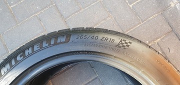 michelin pilot sport 4s 265/40/18 2020r