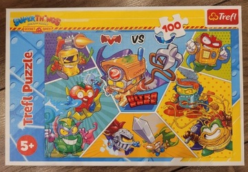 Puzzle Super Things, 100 elementów 