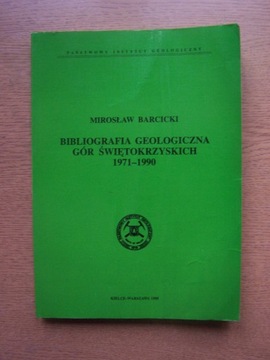 BIBLIOGRAFIA GEOLOG. GÓR ŚWIĘTOKRZYSKICH 1971-1990