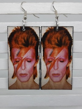 David Bowie Ziggy Stardust decoupage grafika muzyk