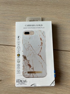 ETUI iDeal Of Sweden Carrara Gold Marmur IPHONE