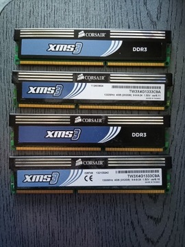 CORSAIR XMS3 DDR3 RAM 1333MHZ 4x2GB TW3X4G1333C9A