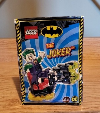 Lego DC 212116 Joker plus broń saszetka klocki