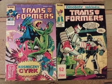 Transformers 1/92, 6/92 TM semic 
