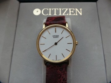 złoty zegarek citizen 18k