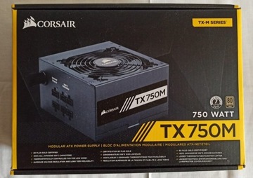 Zasilacz Corsair TX750M 80 PLUS GOLD