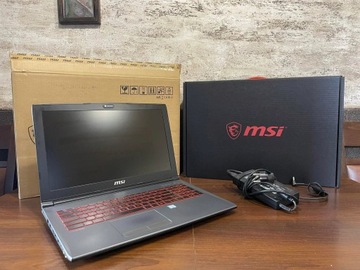 MSI GV62 i7-8750H 16GB 1TB HDD+240GB SSD GTX1050Ti