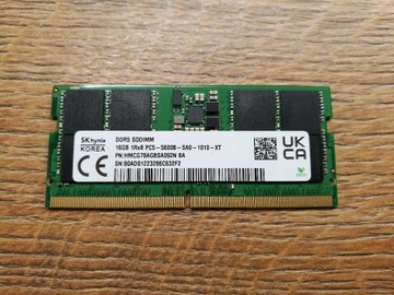 Pamięć RAM SK Hynix DDR5 SODIMM 5600MHz 16GB