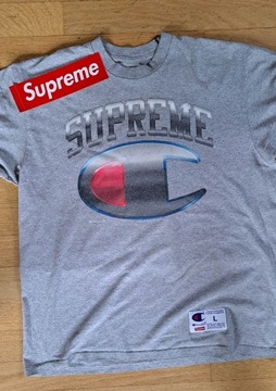 Supreme x Champion Chrome tee koszulka SS19
