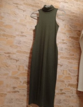 (36/S) ZARA/ Ołówkowa sukienka dzianinowa z Madrytu 
