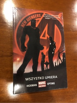 New Avengers Wszystko umiera T.1 nowy (folia)