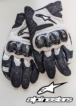 Rękawice ALPINESTARS SMX-1 AIR V2 białe r.M