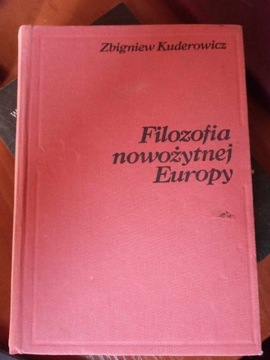 Filozofia Nowożytnej Europy- Zbigniew Kuderowicz