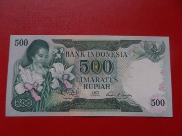 Indonezja 500 Rupiah (1977) Pick 117 aUNC