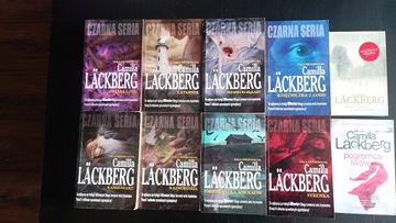 Camilla Lackberg - Czarna Seria, 10 książek.